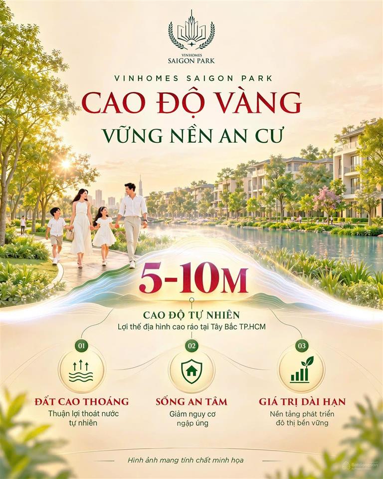 Bán nhà phố liền kề vinhomes sài gòn park 50m2 4tầng 6,044 tỷ (as5238 )xã xuân thới sơn tp.hcm