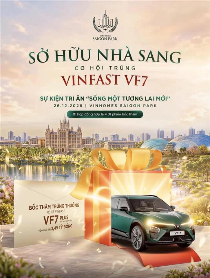 Bán nhà phố liền kề căn góc (tl14  81) vinhomes sài gòn park 50m2 4tầng 10,617 tỷ hóc môn tp.hcm