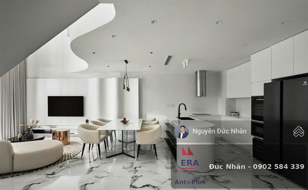 Bán duplex sân vườn the river thủ thiêm 138m2, 3pn, full nội thất  68 tỷ all  in có sổ