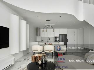 Bán duplex sân vườn the river thủ thiêm 138m2, 3pn, full nội thất  58 tỷ allin có sổ