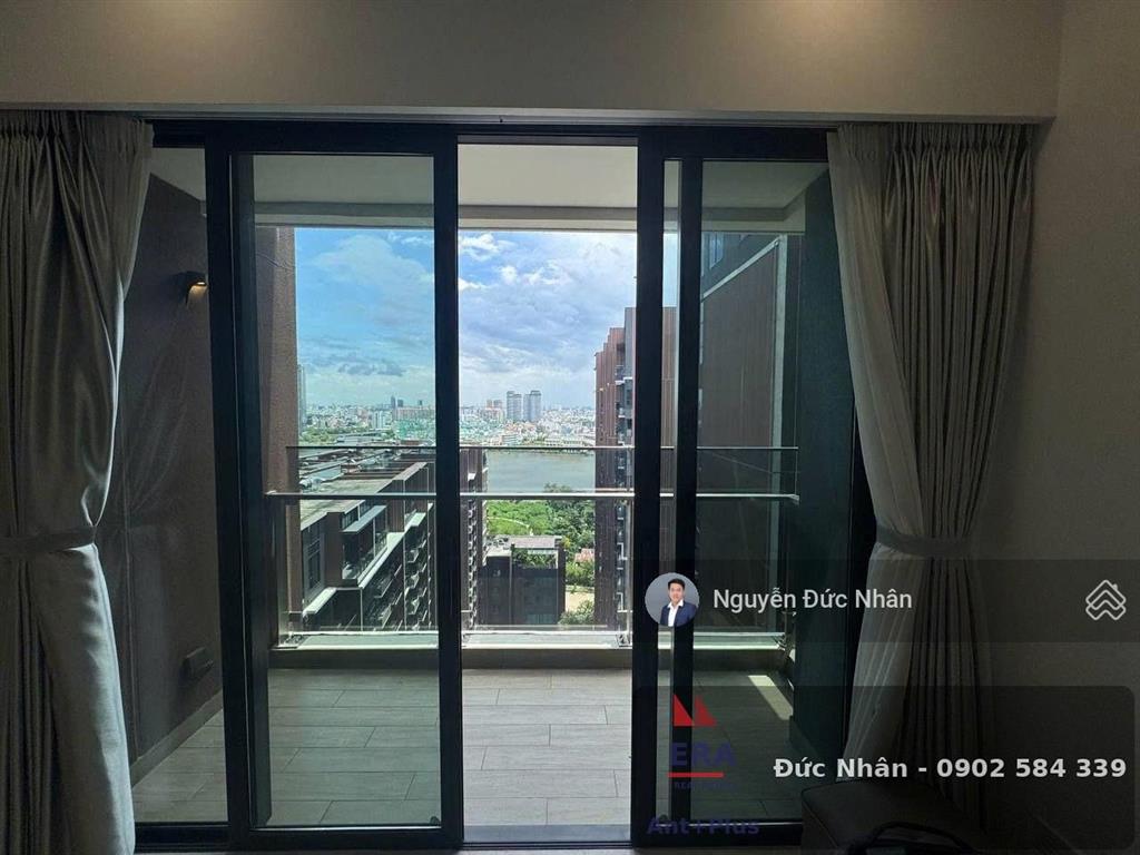 Bán căn hộ the river thủ thiêm 94m2, 2pn, sổ hồng, view thành phố  20,5 tỷ all in