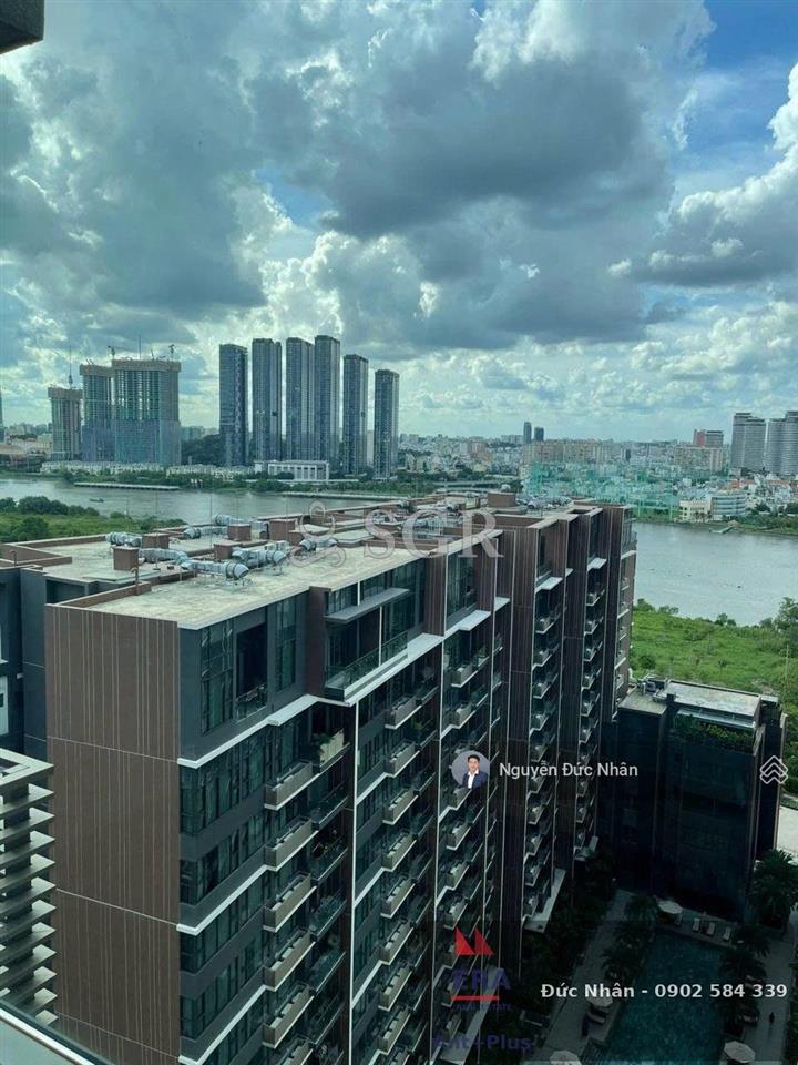 Bán căn hộ the river thủ thiêm 94m2, 2pn, sổ hồng, view thành phố  20,5 tỷ all in