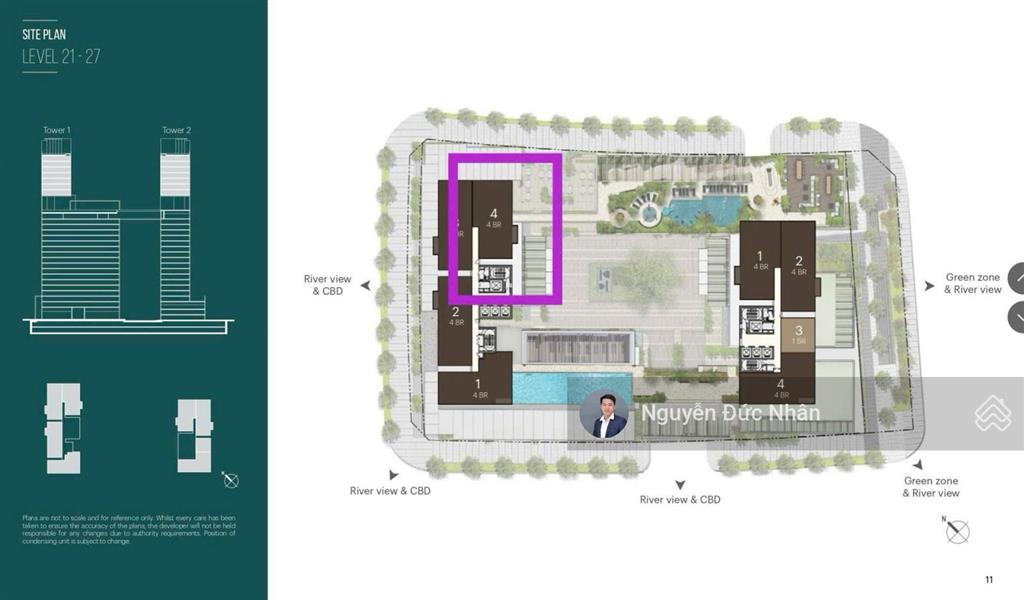 Bán căn hộ narra 4pn 160m² empire city thủ thiêm, view hồ bơi & toà 88 tầng  58 tỷ