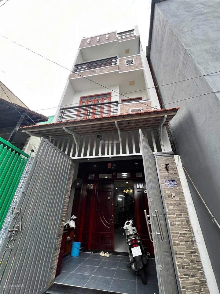 Bán gấp nhà 3 lầu mới đẹp (4x19m) ngay cc him ham đường hậu giang q6