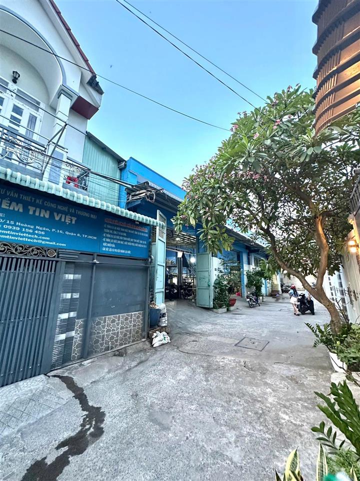 Giá đầu tư  tốt  hẻm 8m (40m²) đường hoàng ngân q.8