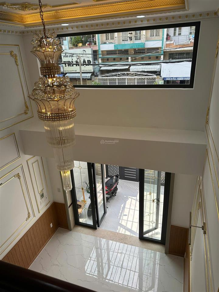 Nhà 4 lầu đẹp (4x19m) đường 10m ngay metro bình phú q6