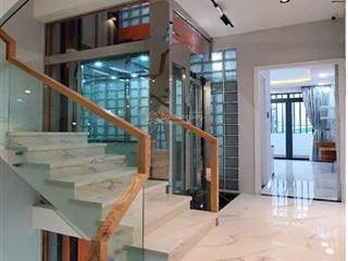 Nhà 4 lầu mới tinh có thang máy 4x20m bình phú q6