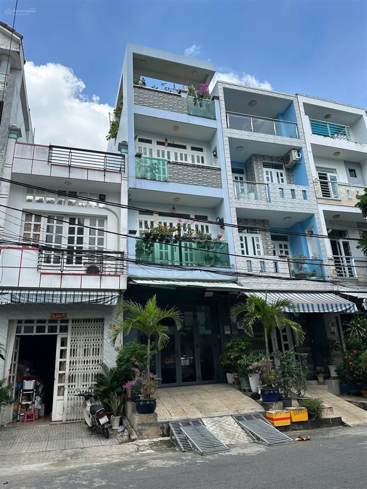 Kdc bình phú nhà đẹp (4x19m) 3 tầng đường 12m  giá tốt