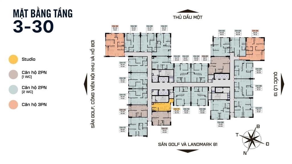 Thanh toán 474 triệu nhận nhà căn hộ 60m2 2pn 2wc mặt tiền quốc lộ 13, gần ga metro siêu thị aeon