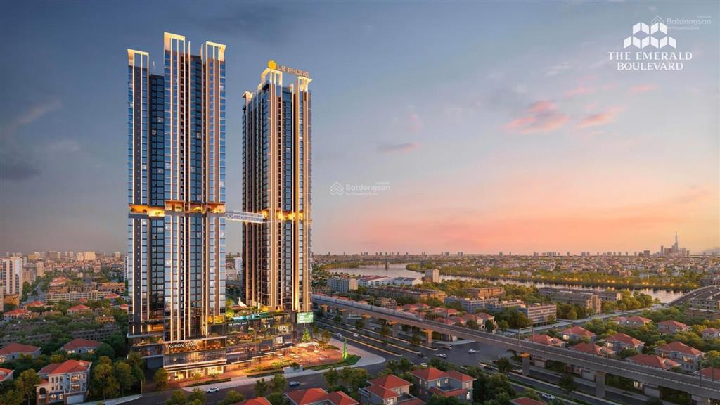 Bán căn hộ số 03 tầng 10 tháp a dự án the emerald boulevard, view mặt tiền quốc lộ 13, 4 tỷ 349