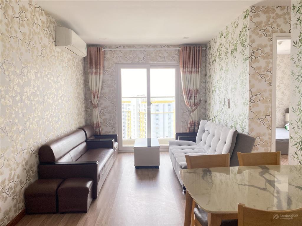 Cho thuê căn gốc 74m2 2pn 2wc diamond riverside bình phú. nhà full nội thất mới đẹp như hình đăng