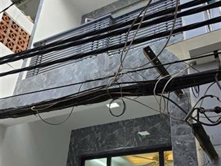 Nhà 2 lầu, mới xây, hẽm 3m cách mt phú định 50m p16 q8 gần hoàng ngân