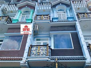 Nhà mới xinh 3.5 lầu hxh 6m, nguyễn văn luông ngay cầu lò gốm phú định, shr