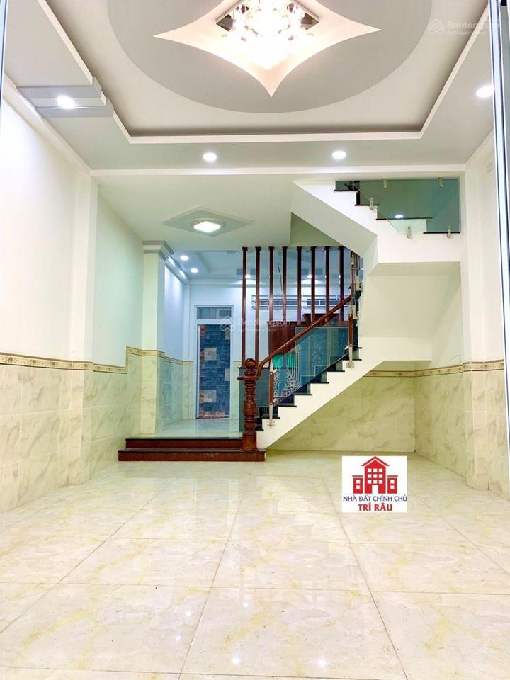 Nhà mới xinh 3.5 lầu hxh 6m, nguyễn văn luông ngay cầu lò gốm phú định, shr