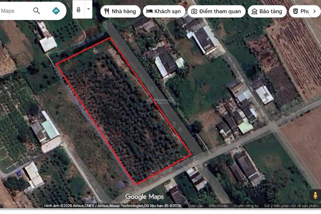 Đất nền sẵn 5.474m² (46,5m x 114,5m) tại gò công đông, tiền giang, đường rộng, 5,7 tỷ thương lượng