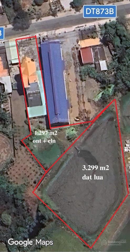 Bán 4.600m2 đất có nhà đường tỉnh đt873b gò công, tiền giang, tiện dùng hoặc đầu tư, giá 8,5tỷ tl