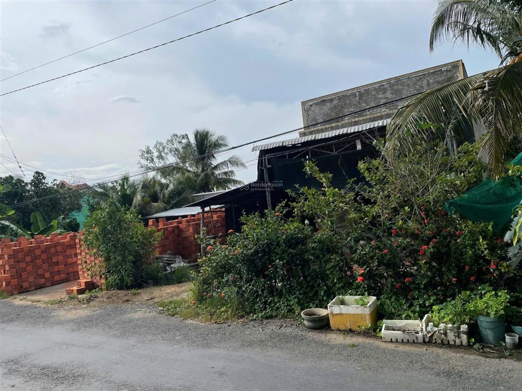 Đất mặt tiền kinh doanh gần chợ tân nghĩa, cao lãnh đồng tháp, 243 m2 thổ cư giá 1,2 tỷ sổ mới