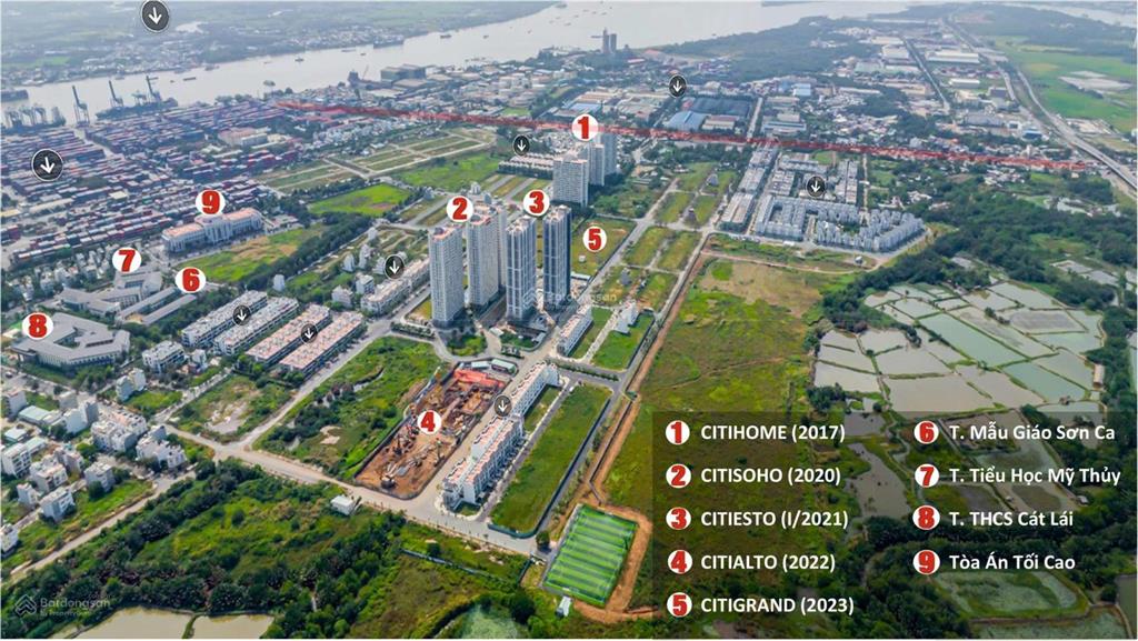 Mở bán nền sổ đỏ khu đô thị cát lái  kiến á giá chỉ 58.5 triệu sang tên ngay