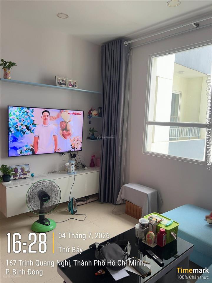 Cho thuê cc dream home palace, 8,5 triệu/th, 57m2, 2pn, 2wc, full nội thất