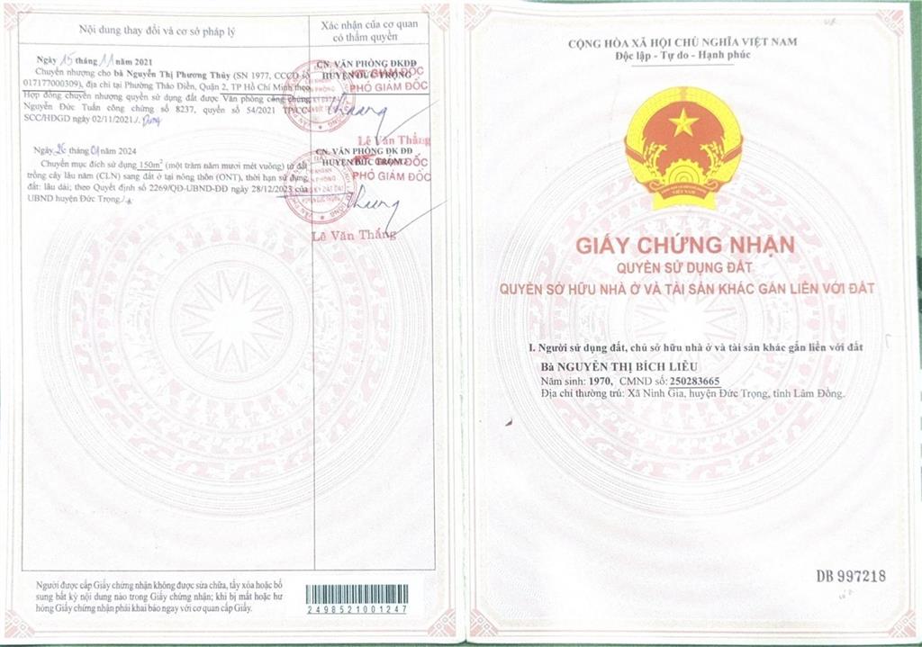 Cơ hội sở hữu bất động sản sức khỏe (wellness home) kề cận chùa phương liên đại ninh, lâm đồng