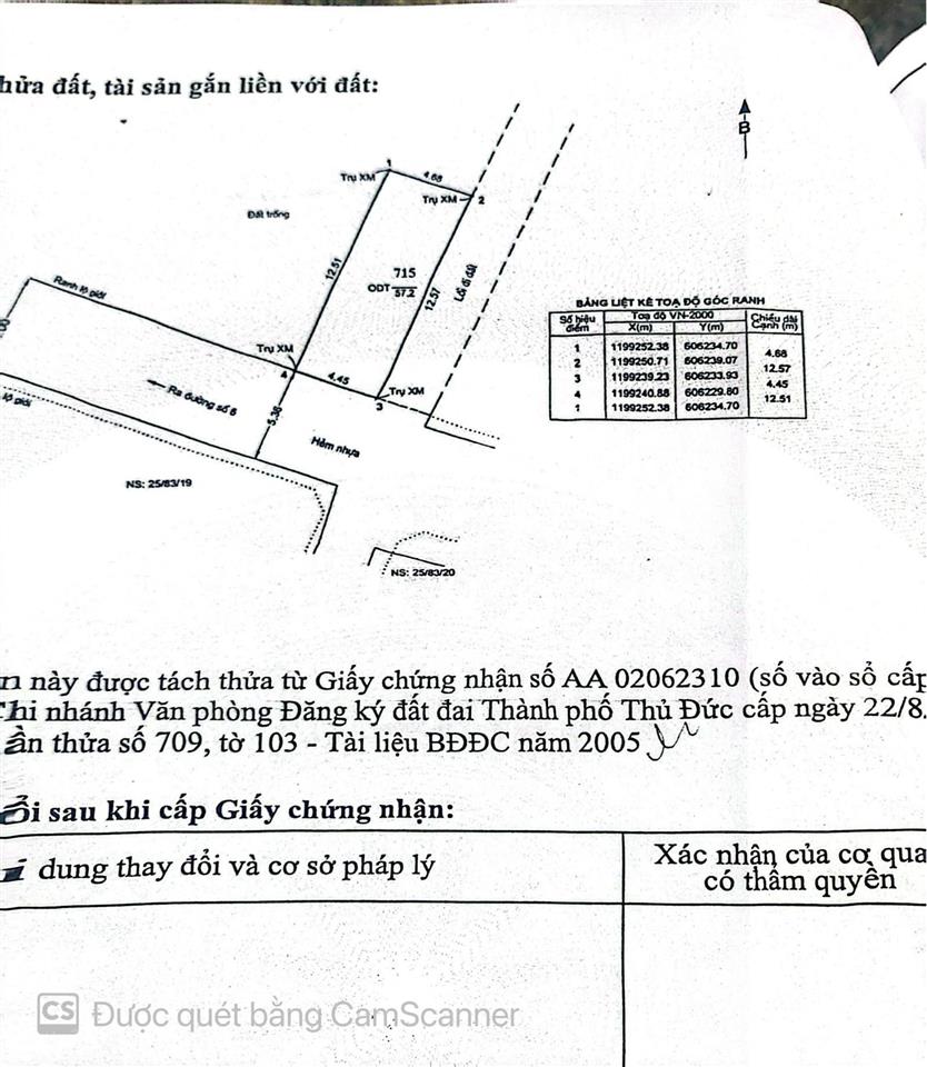 Bán đất shr đối diện kđt vạn phúc. mặt tiền metro hiệp bình tp.hcm