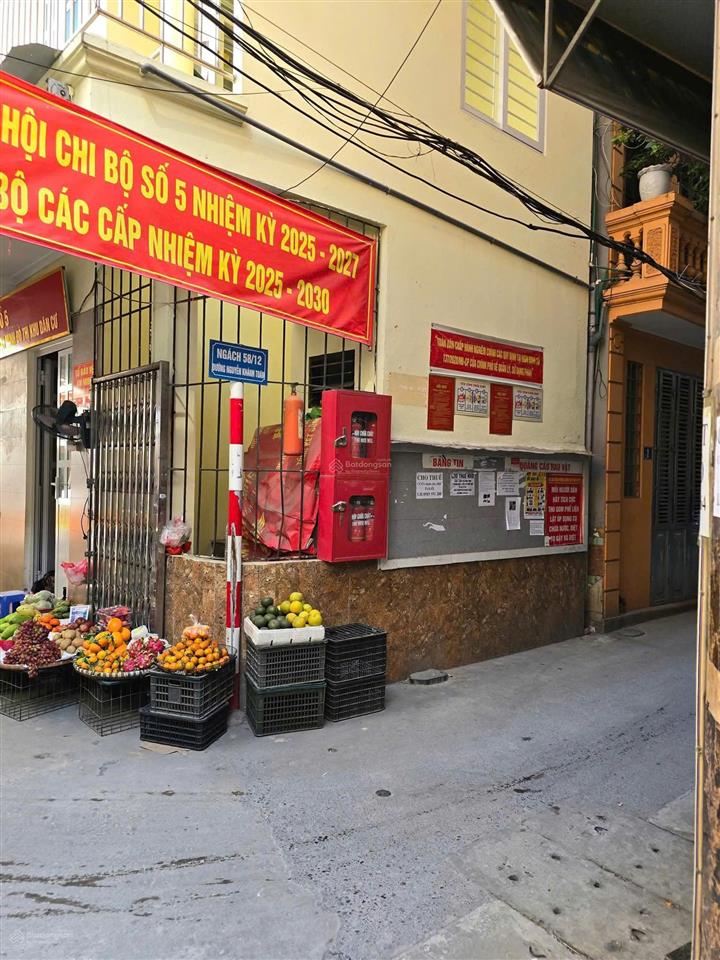 Cần bán nhà riêng ngõ phố 58 nguyễn khánh toàn, nhà đẹp, thoáng mát an ninh tốt