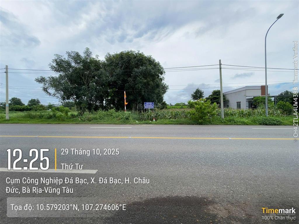 Ngân hàng vib thanh lý đất tại đá bạc, châu đức.  0905 021 *** nguyên