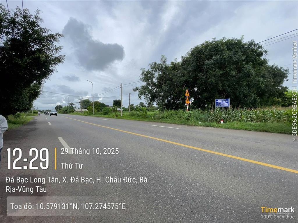 Ngân hàng vib thanh lý đất tại đá bạc, châu đức.  0905 021 *** nguyên