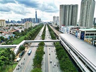 Mặt tiền nam hoà q9 vị trí ngay ga metro dt858m full thổ cư (20x52) nở hậu 23m xây dựng 17 tầng.