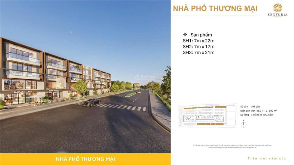 Shophouse 2 mặt tiền senturia an phú kinh doanh sầm uất