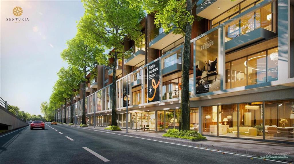 Shophouse 2 mặt tiền senturia an phú kinh doanh sầm uất