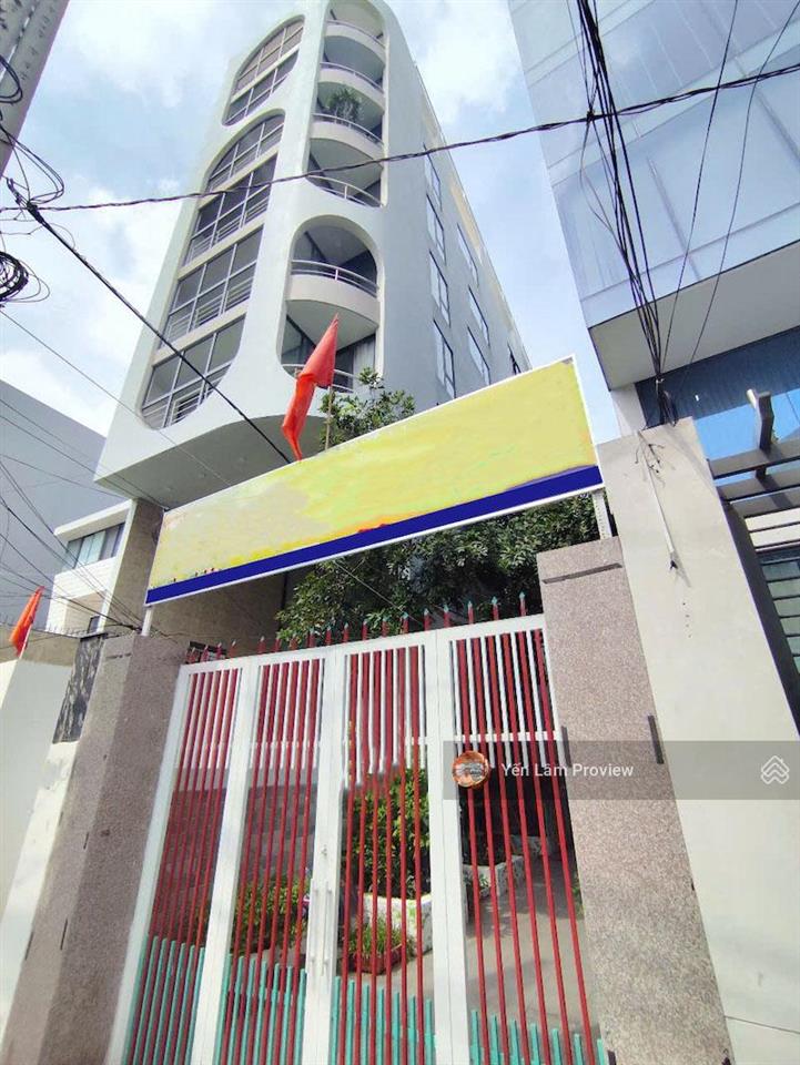 Bán tòa văn phòng huỳnh mẫn đạt bình thạnh, hầm + 8 tầng giá 90 tỷ