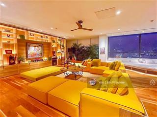 Bán căn penthouse tại thảo điền pearl gồm 3 phòng ngủ view đẹp có diện tích 494m2