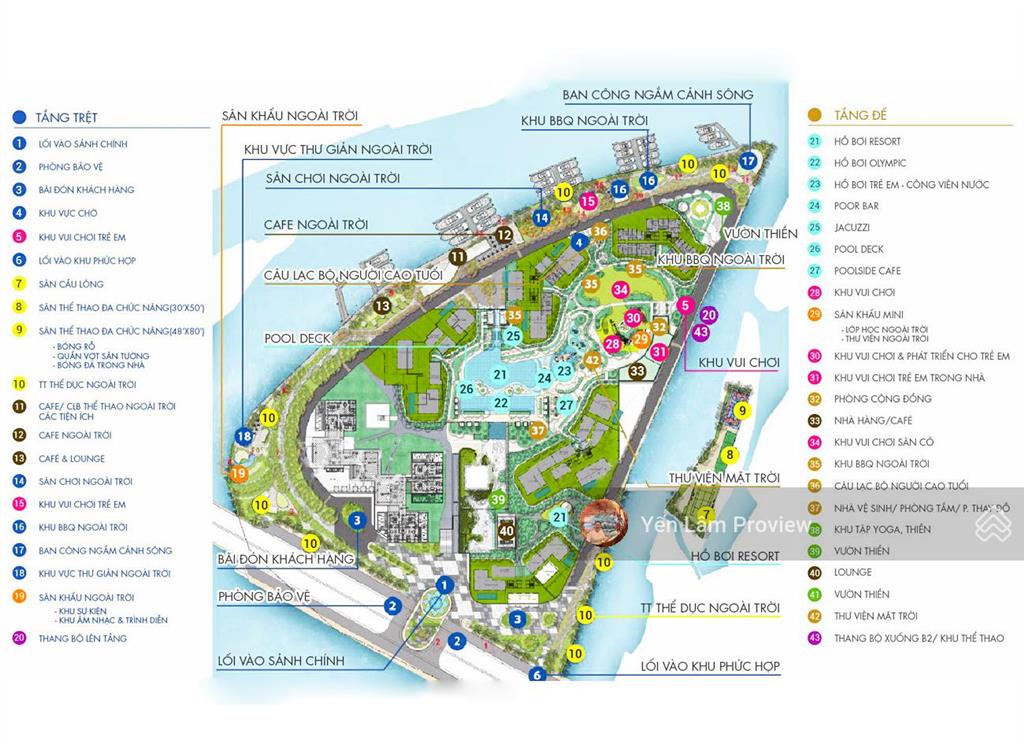 Căn hộ bán tại diamond island dkc gồm 2 phòng ngủ view sông với diện tích 99m2