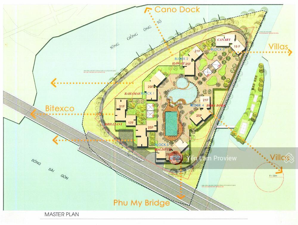 Căn hộ bán tại diamond island dkc gồm 2 phòng ngủ view sông với diện tích 99m2