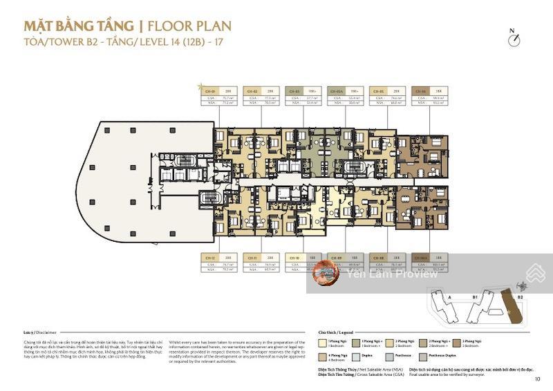 Bán căn hộ hạng sang masteri cosmo central  the global city, 51m²  150m², giá từ 6.5 tỷ, ck 7%