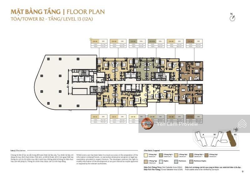 Bán căn hộ hạng sang masteri cosmo central  the global city, 51m²  150m², giá từ 6.5 tỷ, ck 7%