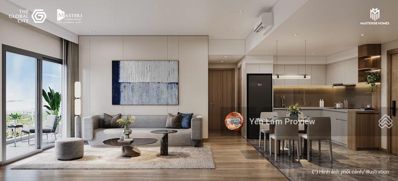 Bán căn hộ hạng sang masteri cosmo central  the global city, 51m²  150m², giá từ 6.5 tỷ, ck 7%