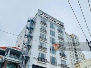 Bán toà nhà chdv nguyễn thượng hiền phú nhuận, 1 hầm 8 tầng, dòng tiền 400 triệu