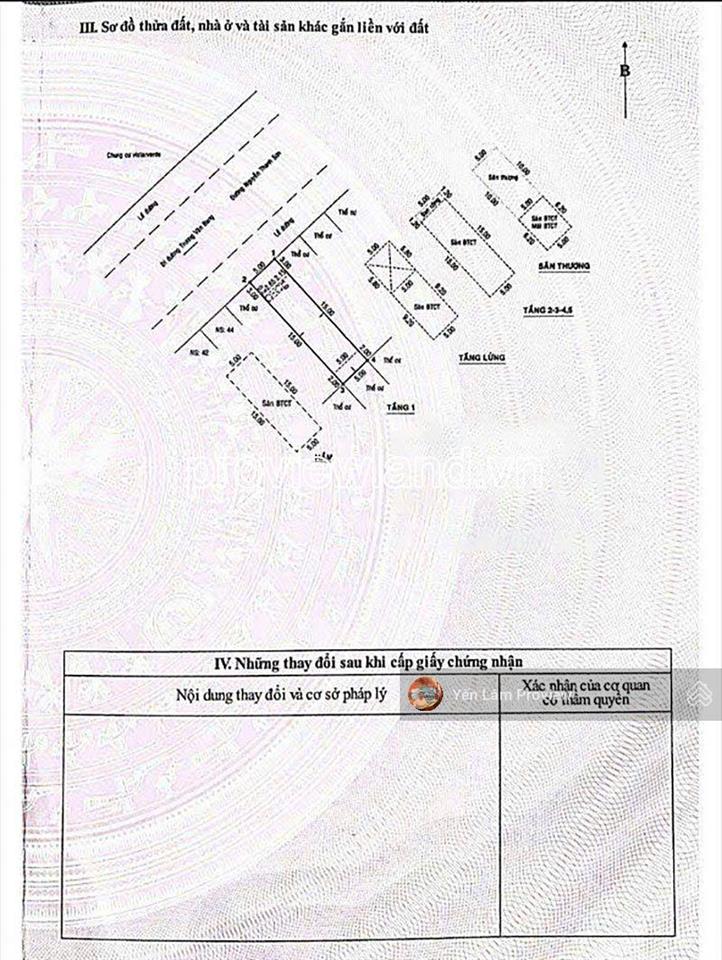 Bán tòa nhà nguyễn thanh sơn, thủ đức, 200m2, hầm + 6 tầng