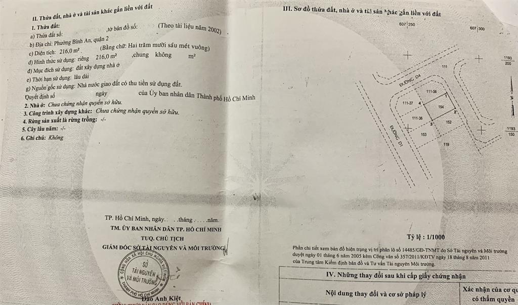 Bán lô đất biệt thự khu him lam ngay đường lương định của, 12x18m đất, đường 12m, 60 tỷ