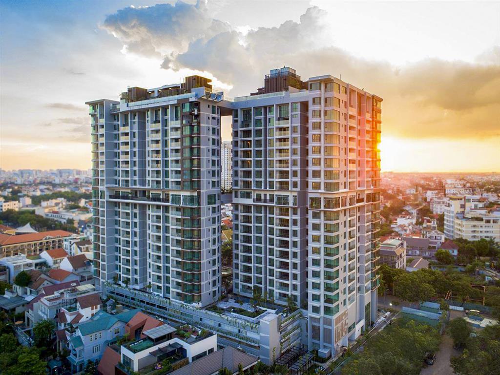 Bán hoặc cho thuê penthouse tại dedge thảo điền view sông gồm 5 phòng ngủ với diện tích 412m2
