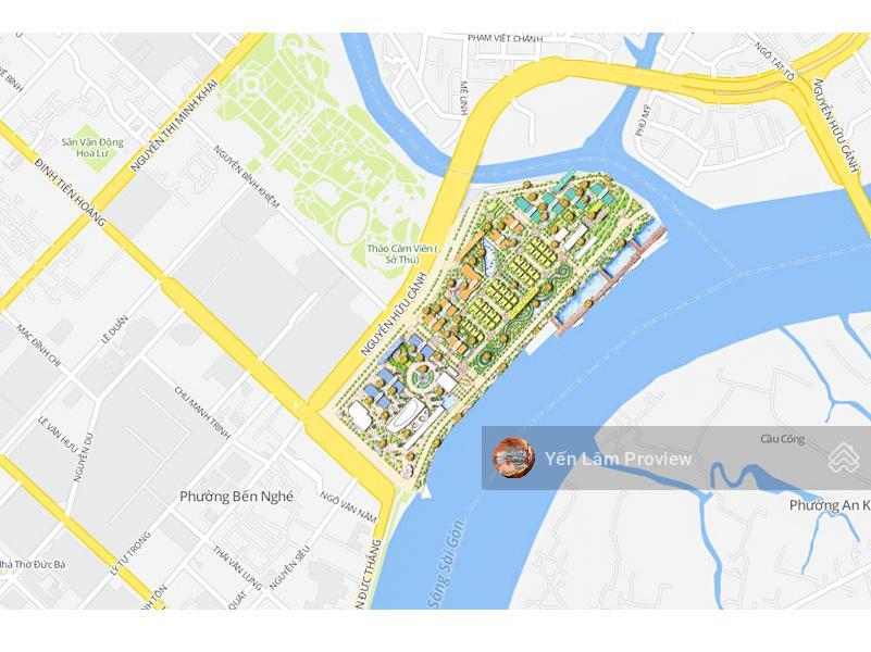 Căn hộ bán tại vinhomes golden river quận 1 tầng cao gồm 1 phòng ngủ diện tích 50m2