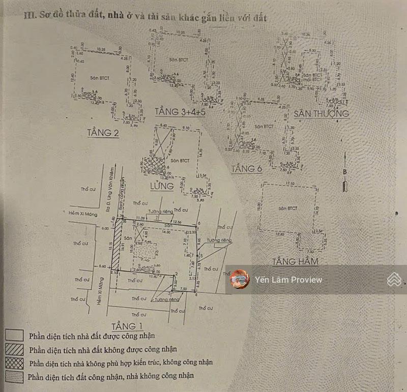 Bán tòa nhà văn phòng khu nguyễn gia trí bình thạnh, 459 m², hầm + 7 tầng. giá 140 tỷ
