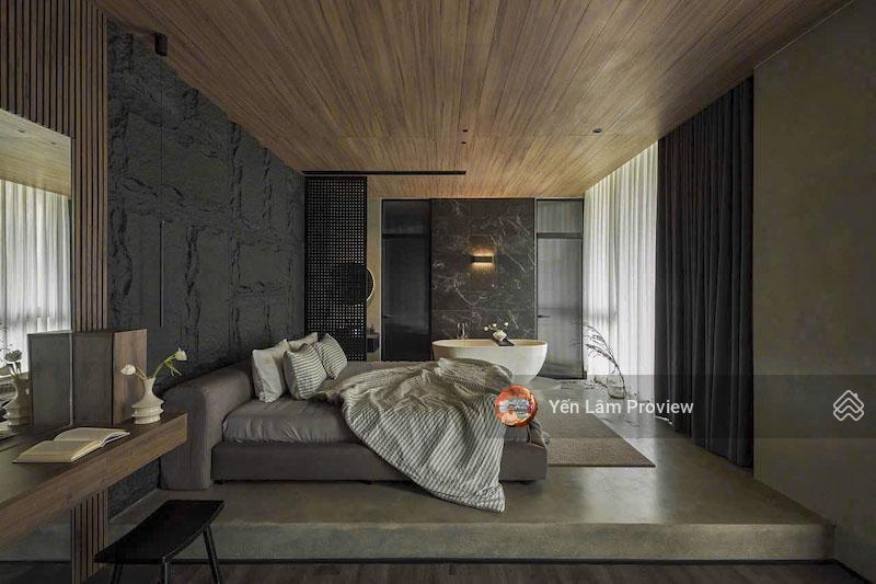 Bán biệt thự hồ bơi thảo điền 534 m², ngang 15m, 4 tầng, 3pn, thang máy, 128 tỷ