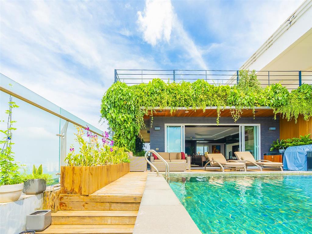 Bán căn penthouse tại diamond island dkc gồm 3 phòng ngủ view sông với diện tích 590m2