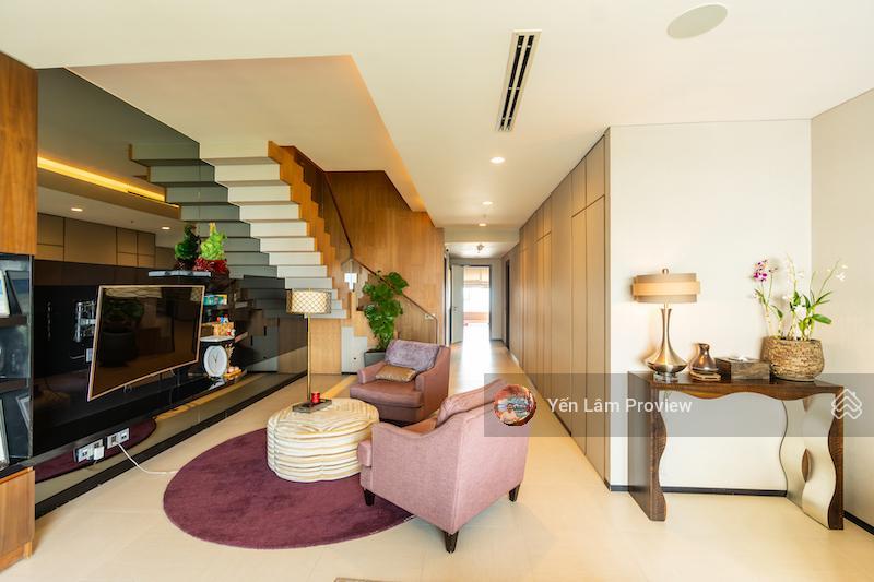 Bán sky villa đảo kim cương tòa brilliant, tầng cao, diện tích 580m², hồ bơi riêng
