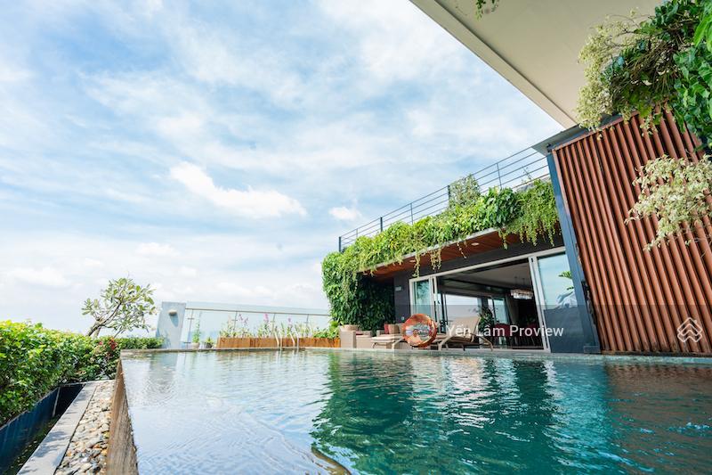 Bán sky villa đảo kim cương tòa brilliant, tầng cao, diện tích 580m², hồ bơi riêng