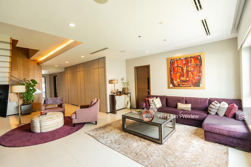 Bán sky villa đảo kim cương tòa brilliant, tầng cao, diện tích 580m², hồ bơi riêng
