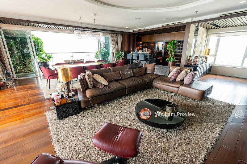 Bán sky villa đảo kim cương tòa brilliant, tầng cao, diện tích 580m², hồ bơi riêng